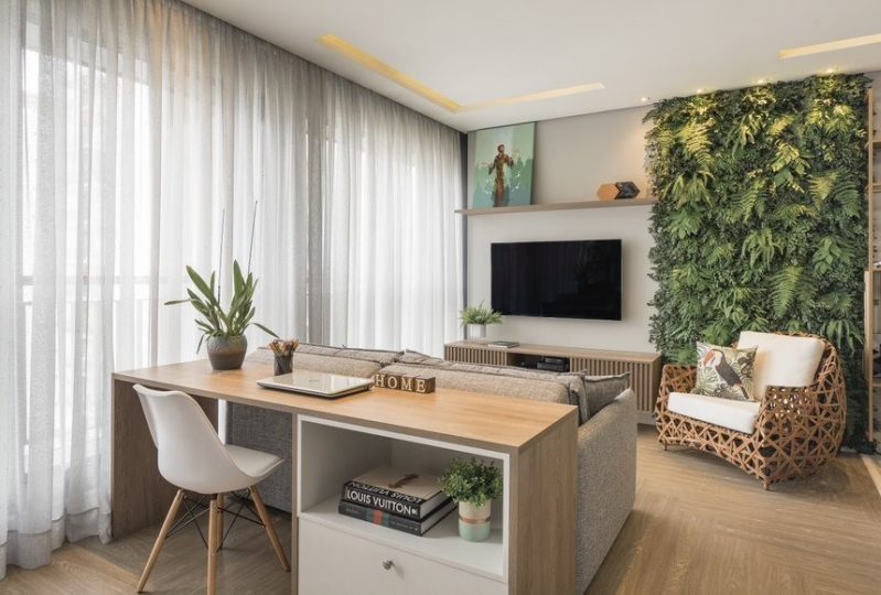 home office na varanda