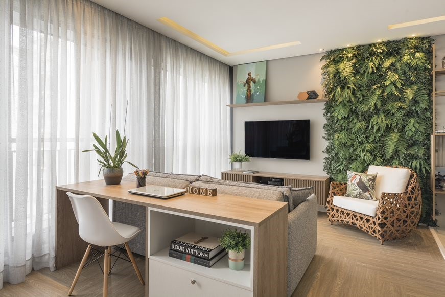 home office na varanda