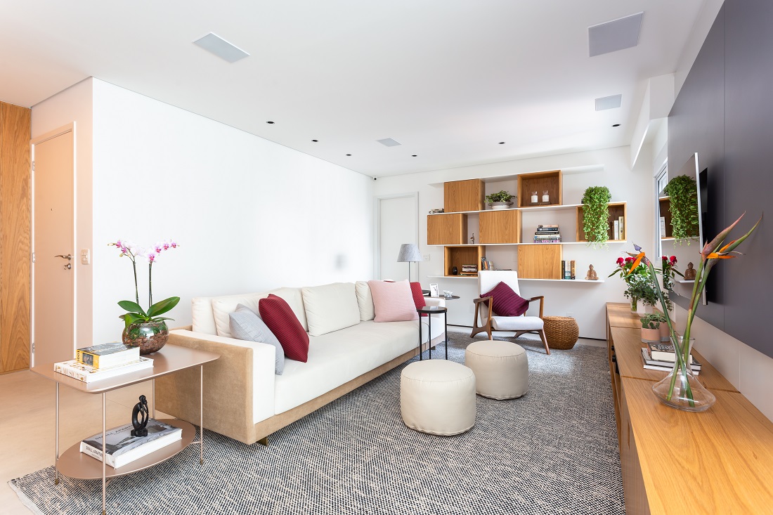 Décor neutro e tons claros