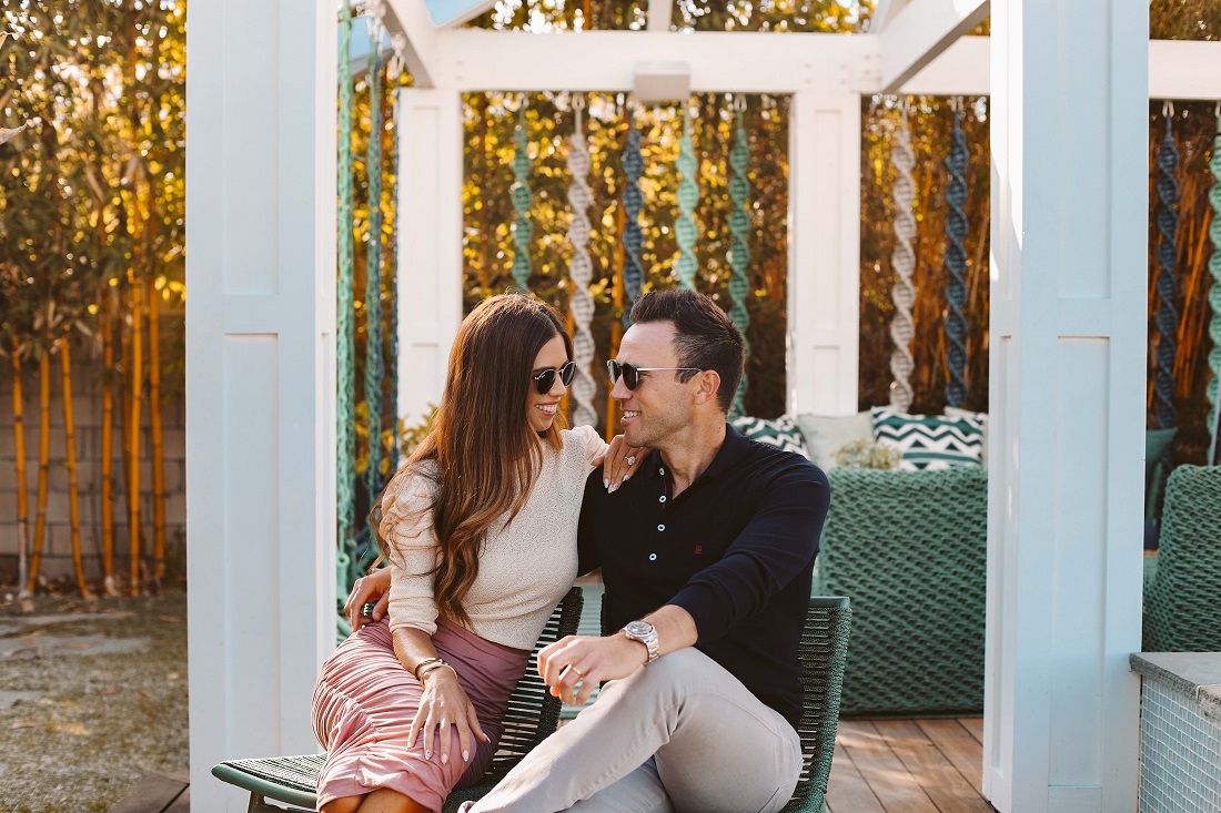 O Casal Doug e Lydia McLaughlin