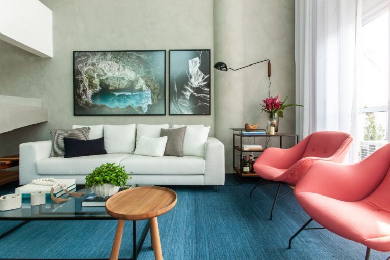 sala do apartamento da arquiteta Camila Dirani