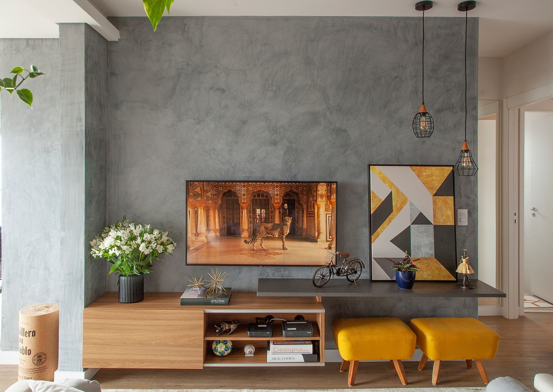 Sala de TV moderna 
