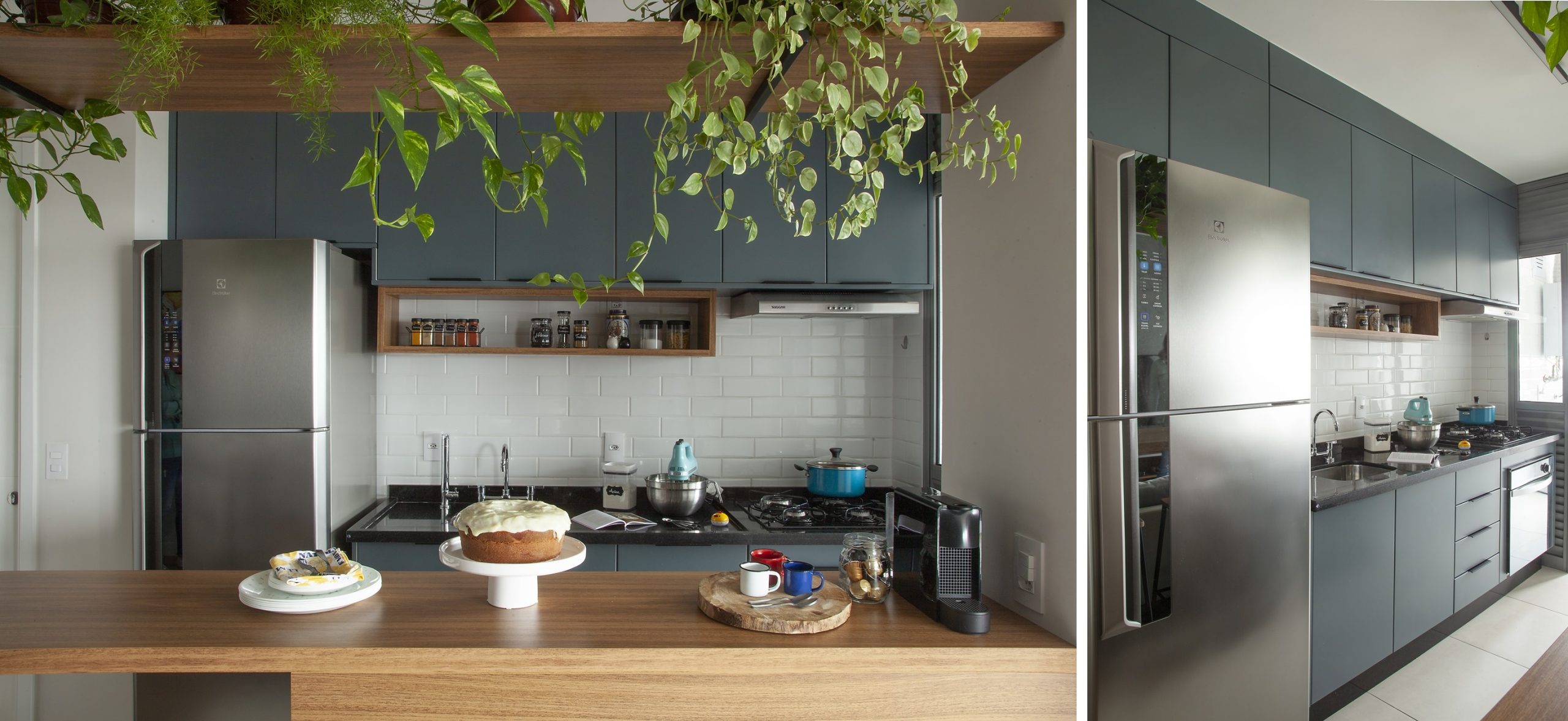 cozinha com integração com a sala
