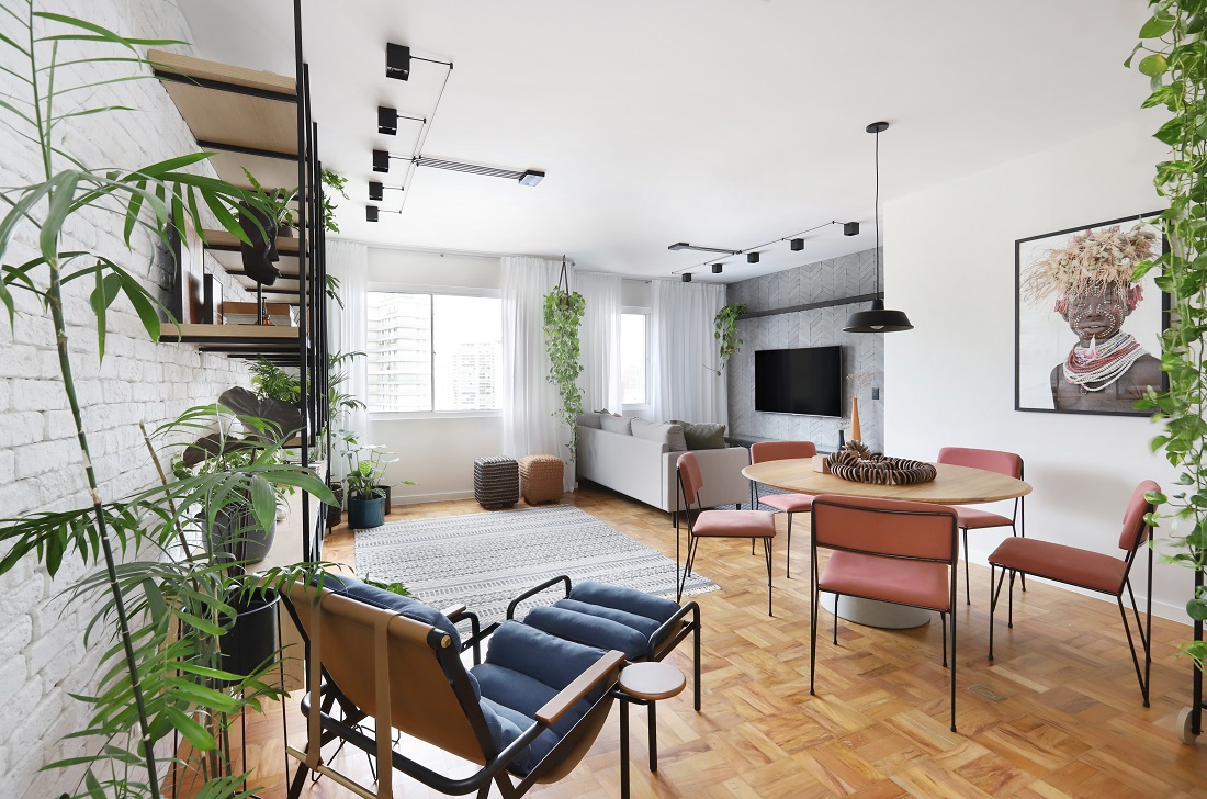 apartamento antigo reformado e com novo layout