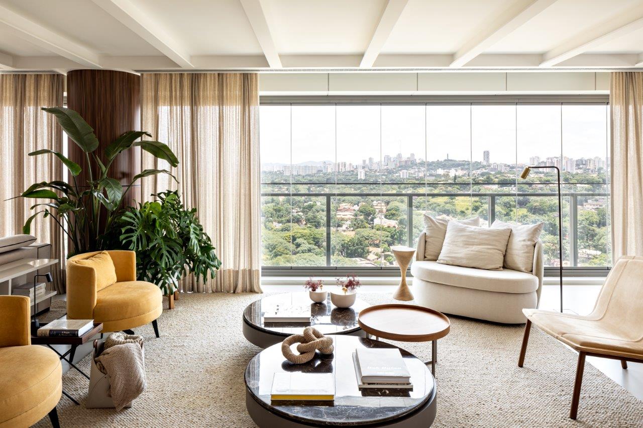 apartamento com vista para a cidade