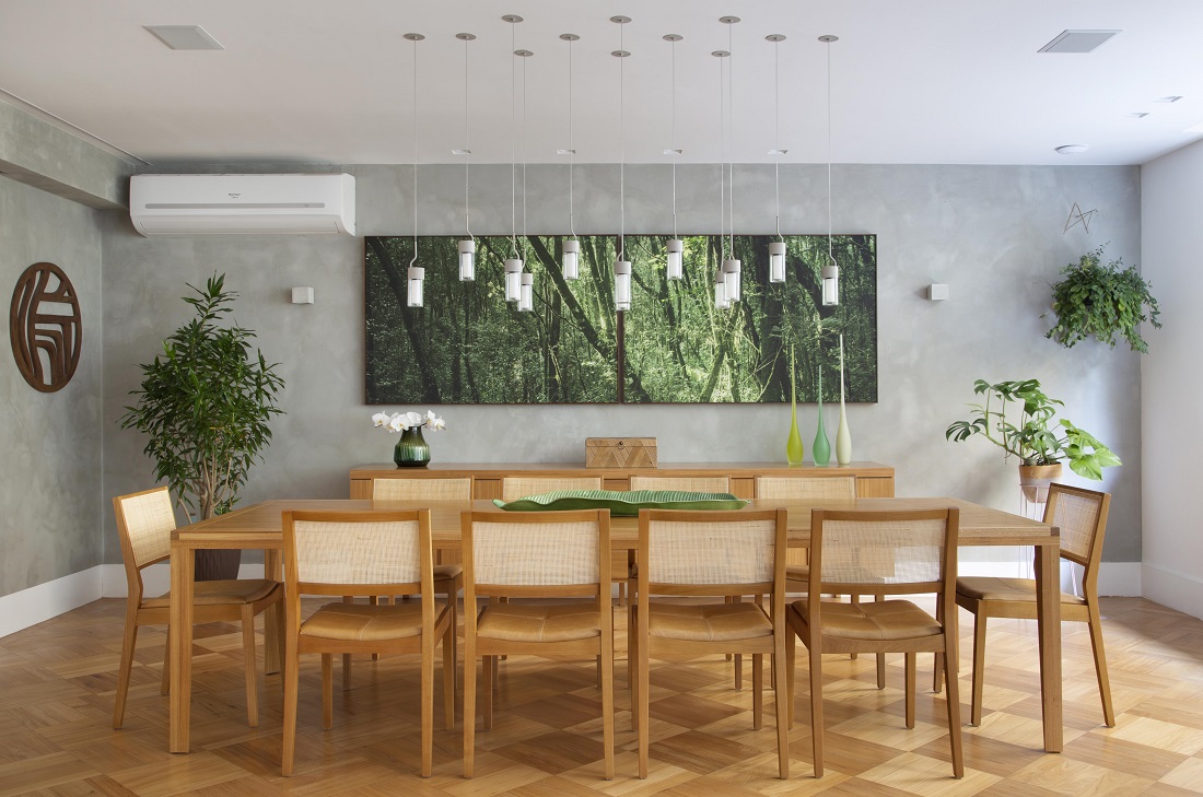 Sala de jantar neutra