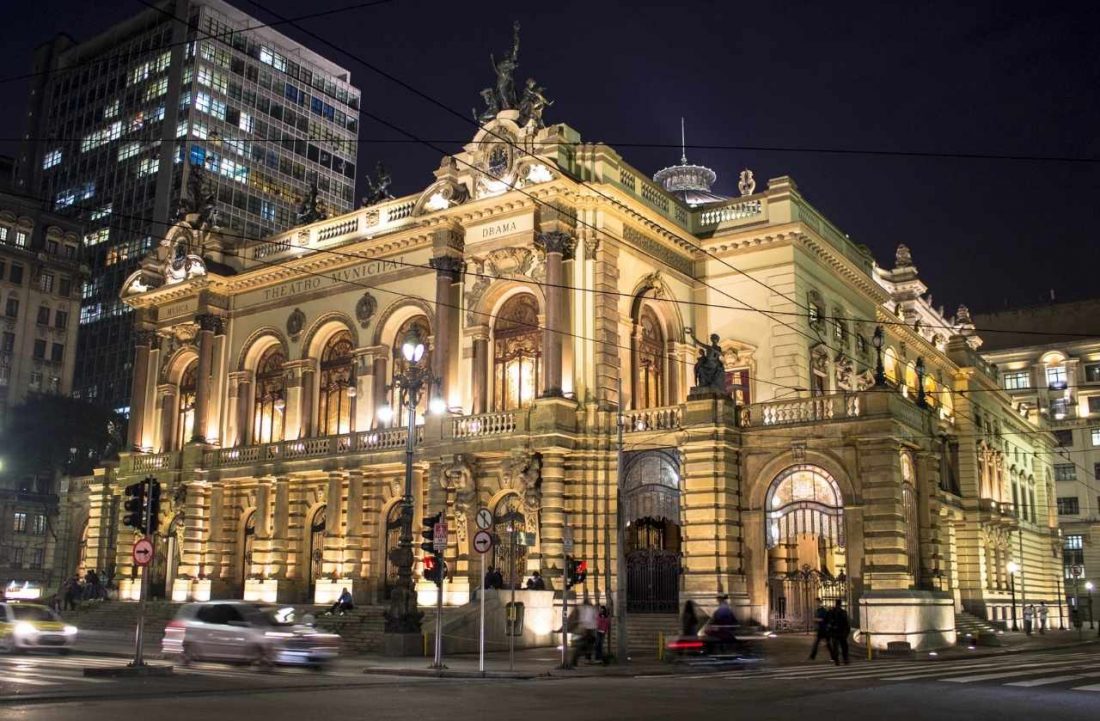 Centro de São Paulo Teatro Municipal