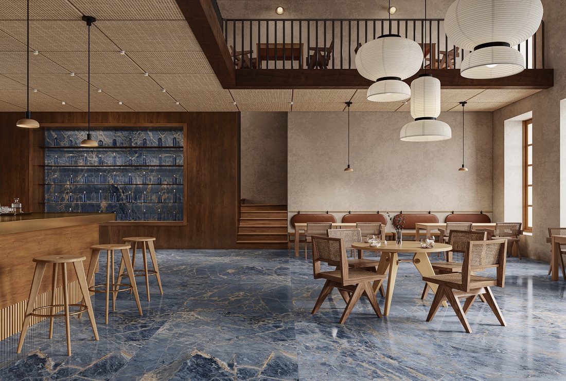 Linha Marble Noveau, da Roca Cerámica
