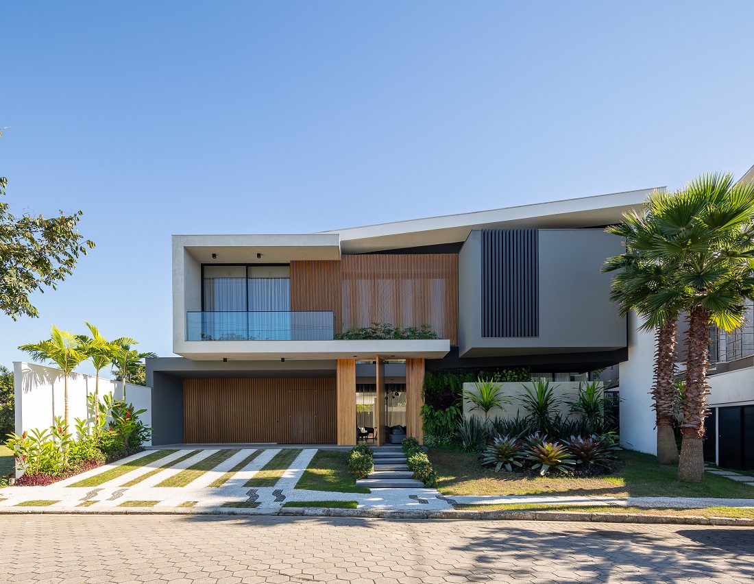 fachada da casa de praia