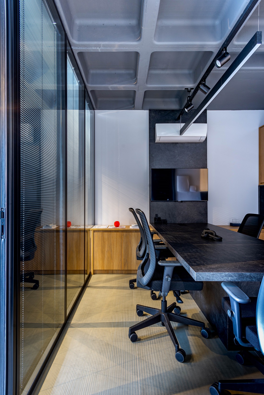 corporativo no estilo industrial chic