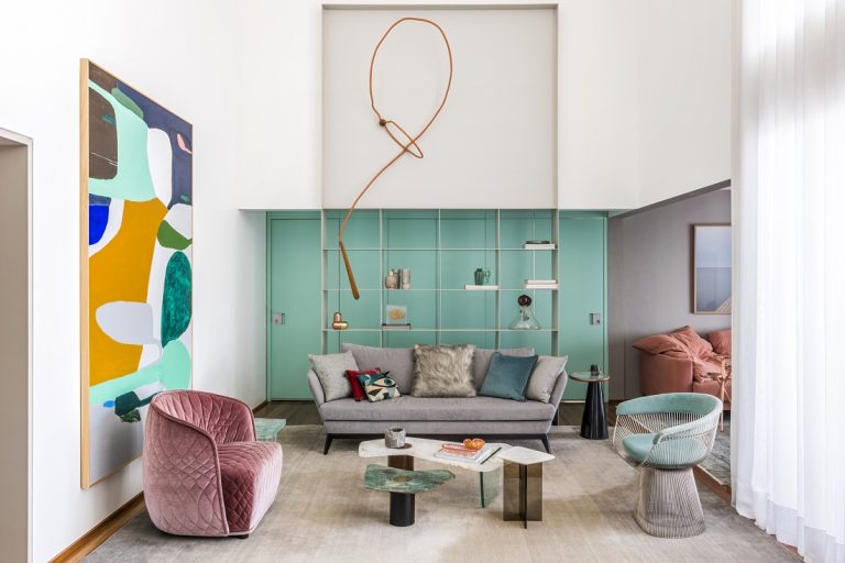 apartamento colorido