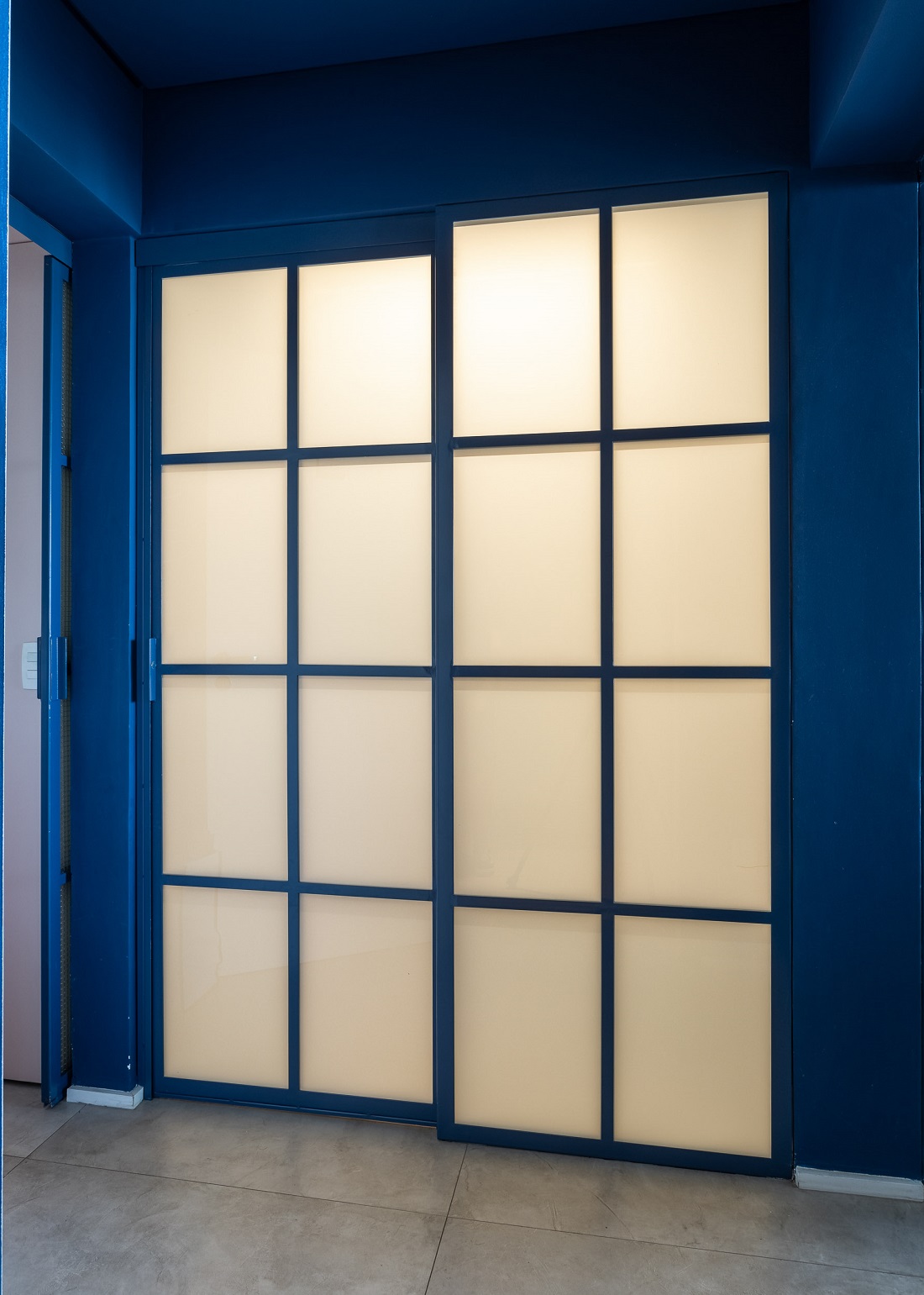 hall azul