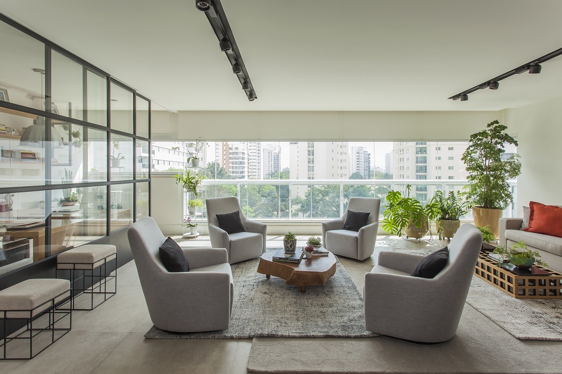 decoração leve e contemporânea