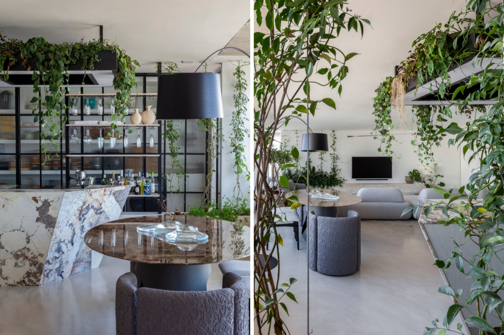 Apartamento Ângulo, projeto do escritório Nati Minas & Studio | Foto: Tuca Reinés/Divulgação