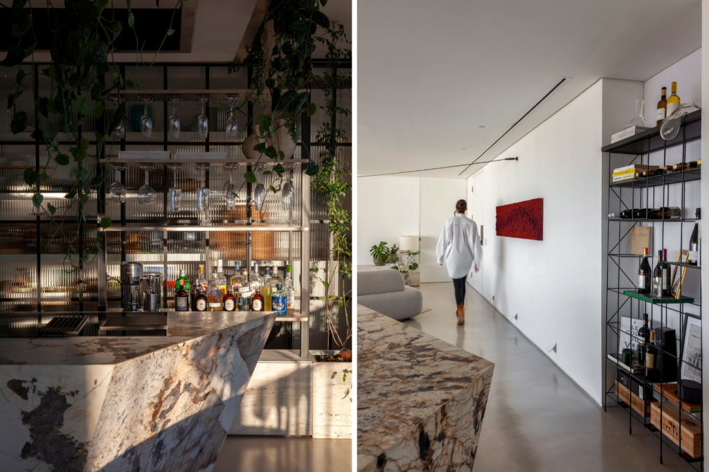 Apartamento Ângulo, projeto do escritório Nati Minas & Studio | Foto: Tuca Reinés/Divulgação