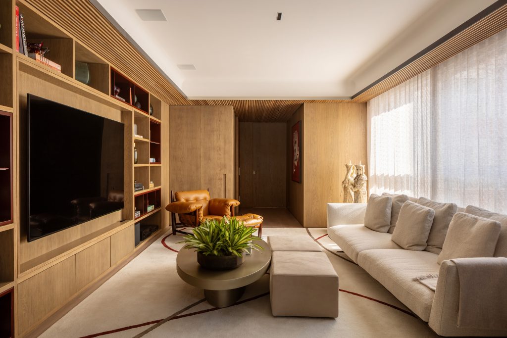 Apartamento no Itaim Bibi, São Paulo, com projeto assinado pelo arquiteto David Bastos | Foto: Carolina Lacaz/Divulgação
