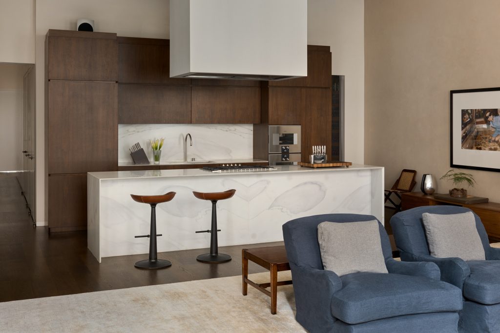 Apartamento de 350 m² em TriBeCa, Nova York. Projeto de interiores do escritório Ministry of Design | Foto: Magnus Marding/Divulgação