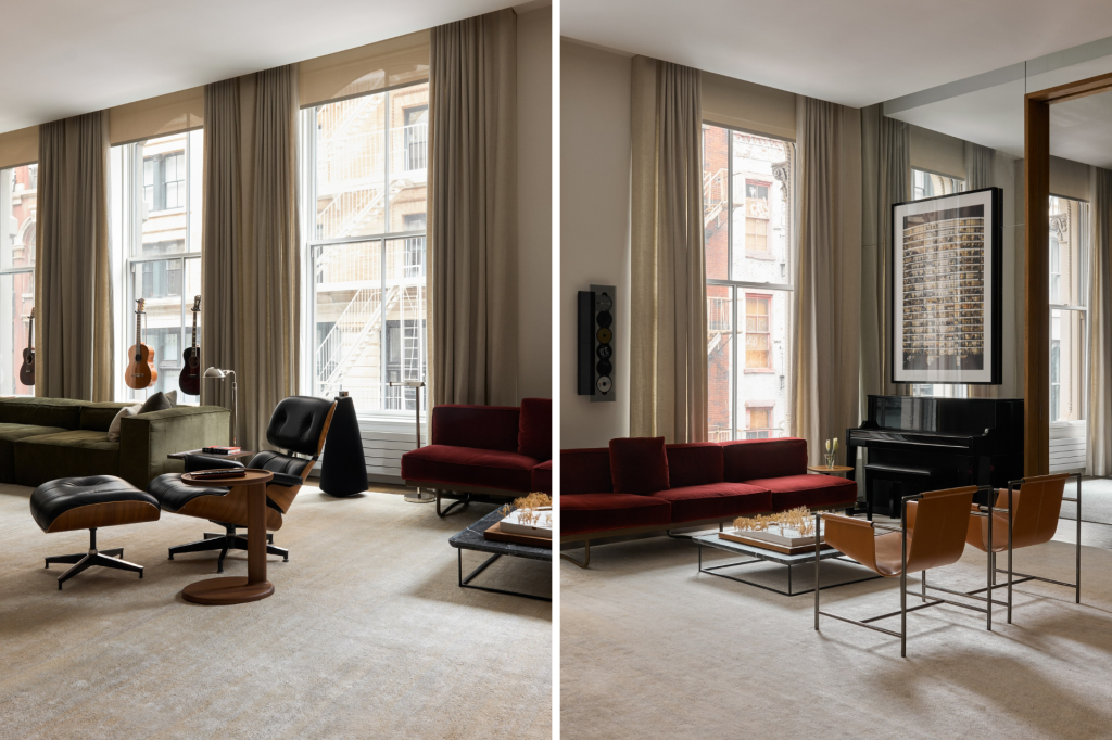 Apartamento de 350 m² em TriBeCa, Nova York. Projeto de interiores do escritório Ministry of Design | Foto: Magnus Marding/Divulgação