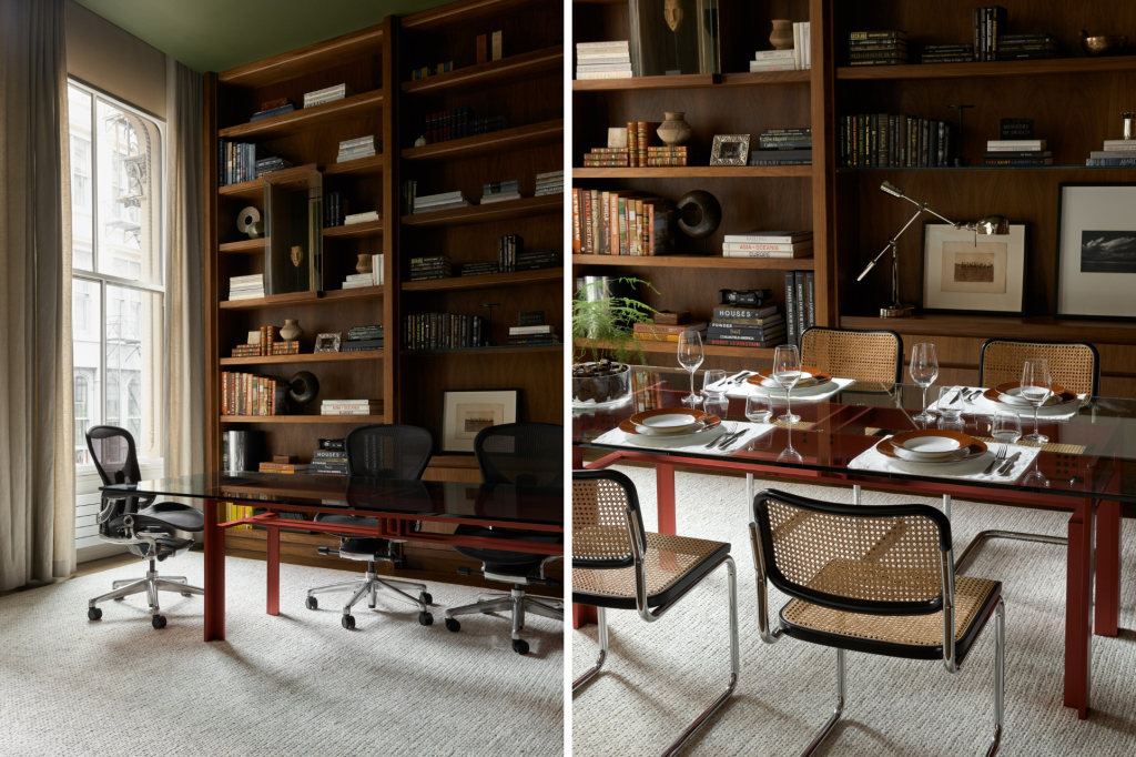 Apartamento de 350 m² em TriBeCa, Nova York. Projeto de interiores do escritório Ministry of Design | Foto: Magnus Marding/Divulgação