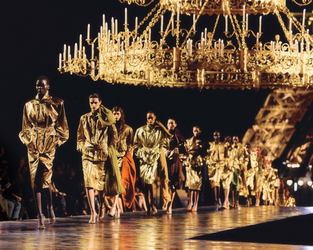 Saint Laurent Women’s Summer 2027 Show | Foto: Saint Laurent/Divulgação